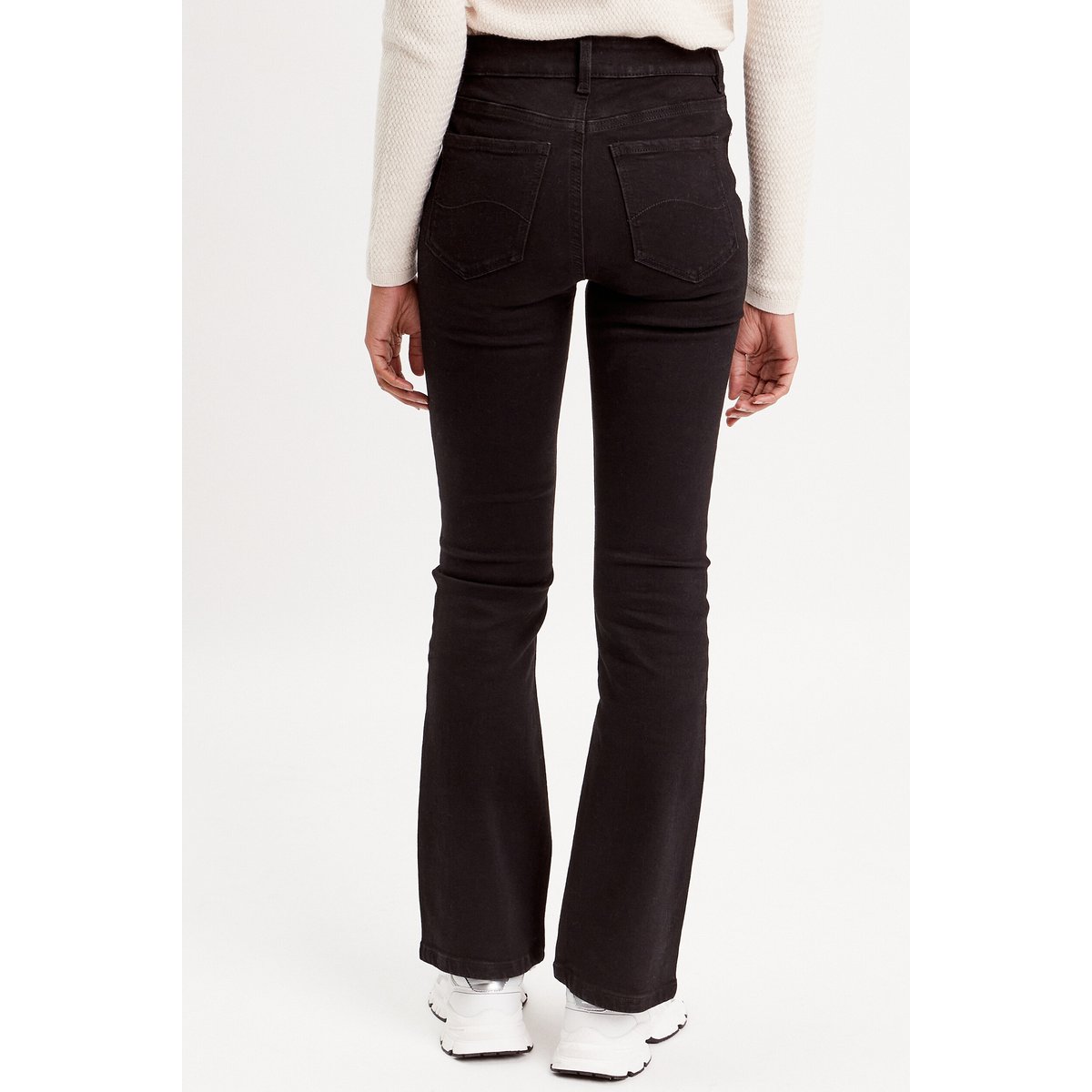 Jeans flare denim noir, CACHE CACHE