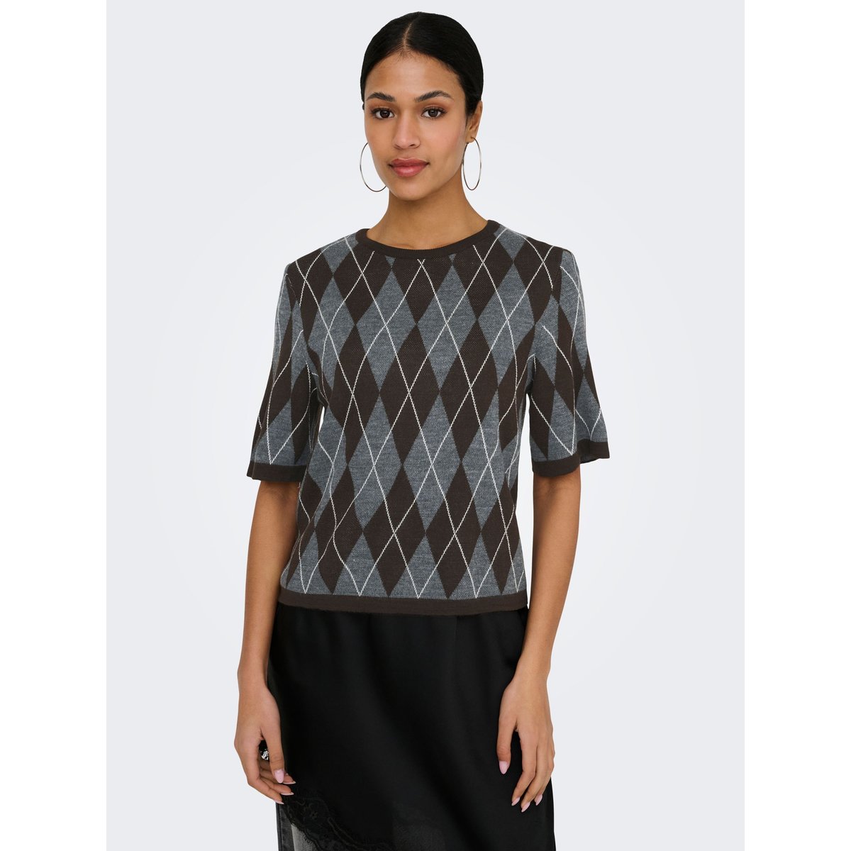 Pull En Maille dark grey melange, JDY