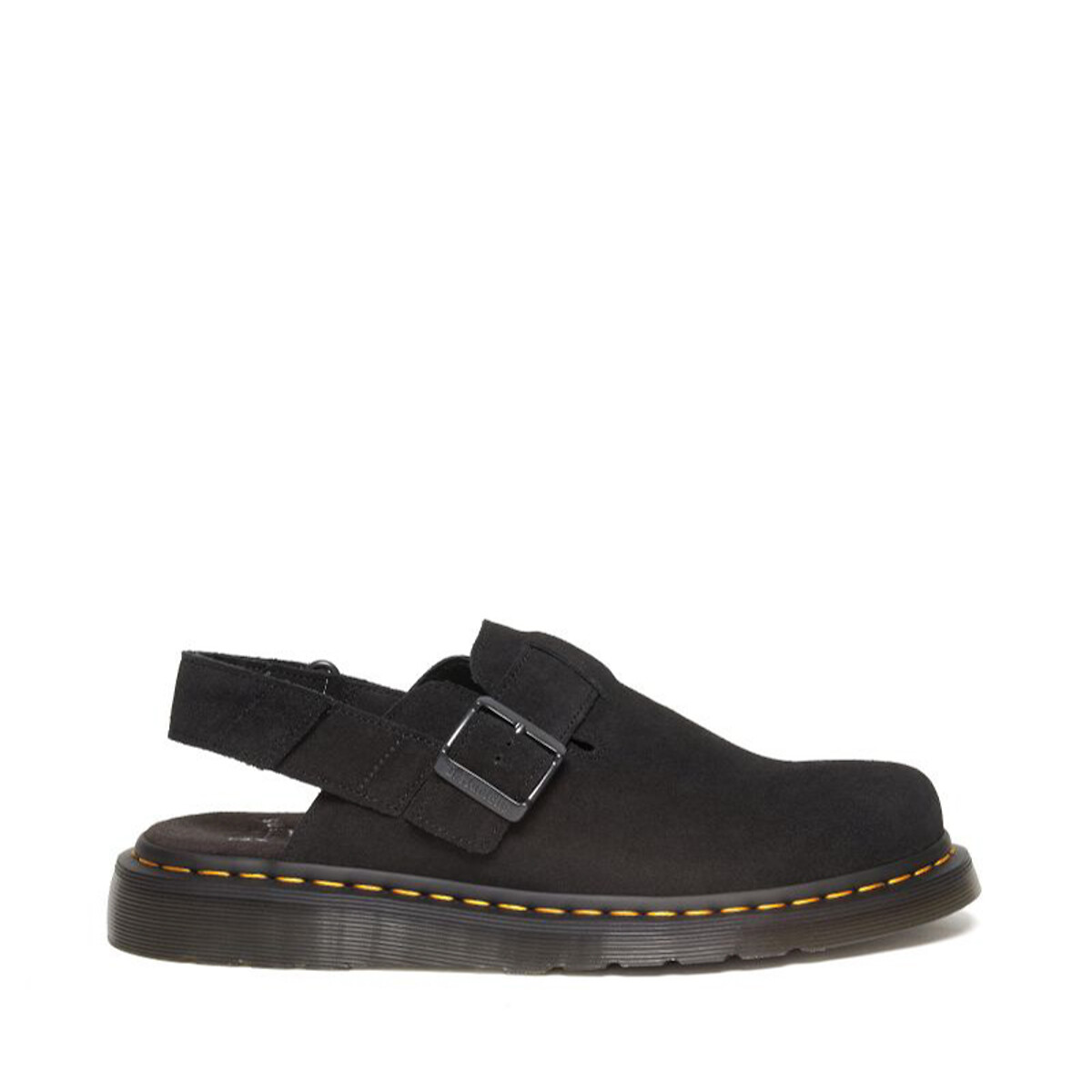 Gesloten muiltjes Jorge II in suèdeleer zwart, DR. MARTENS