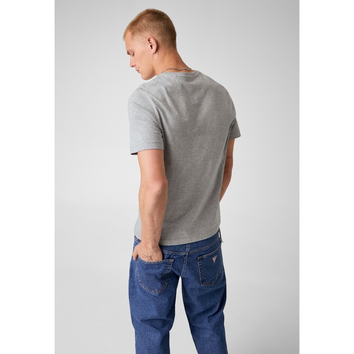T-Shirt Imprimé Gj X Minions gris, GUESS