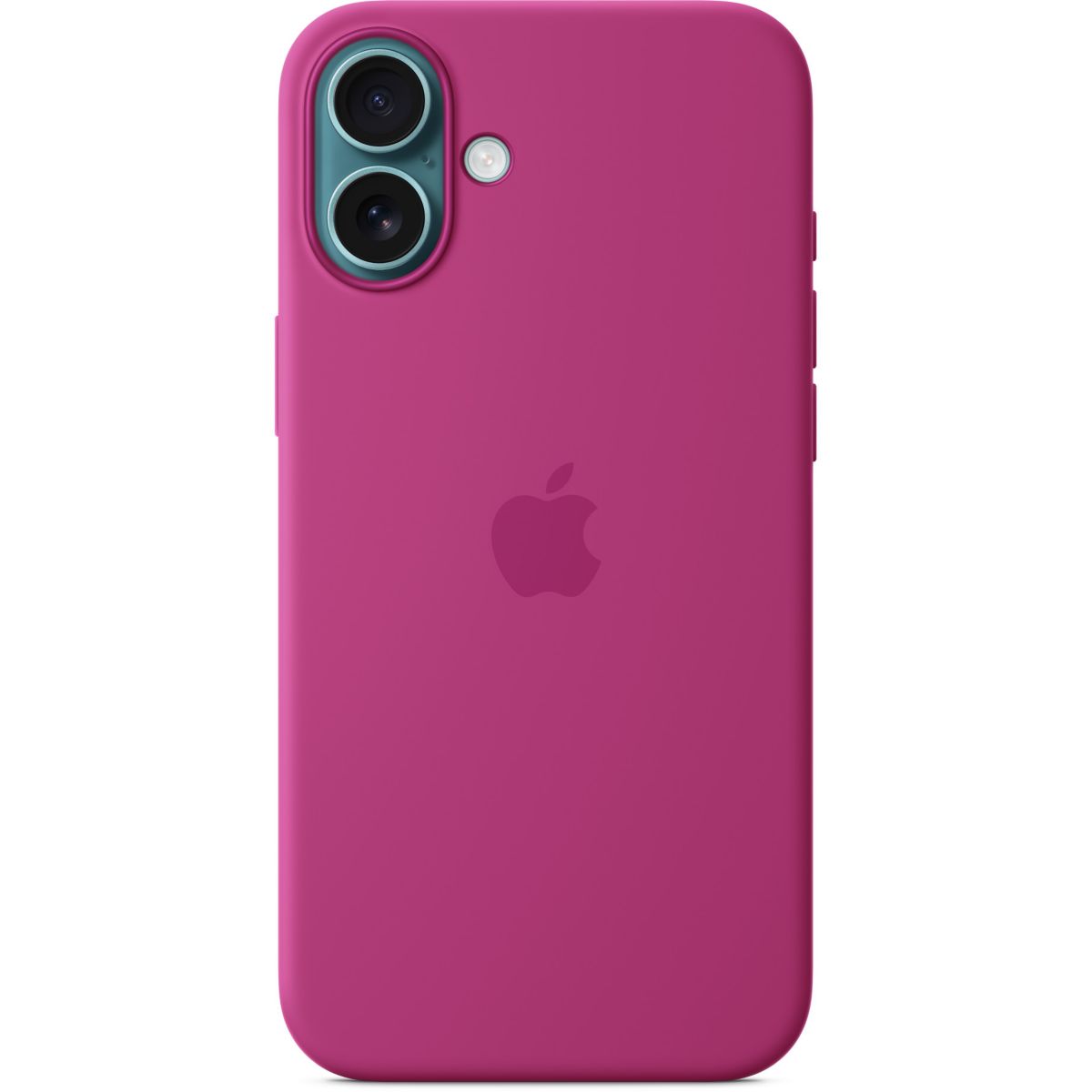 Coque iPhone 16 Plus MagSafe Fuchsia couleur unique, APPLE