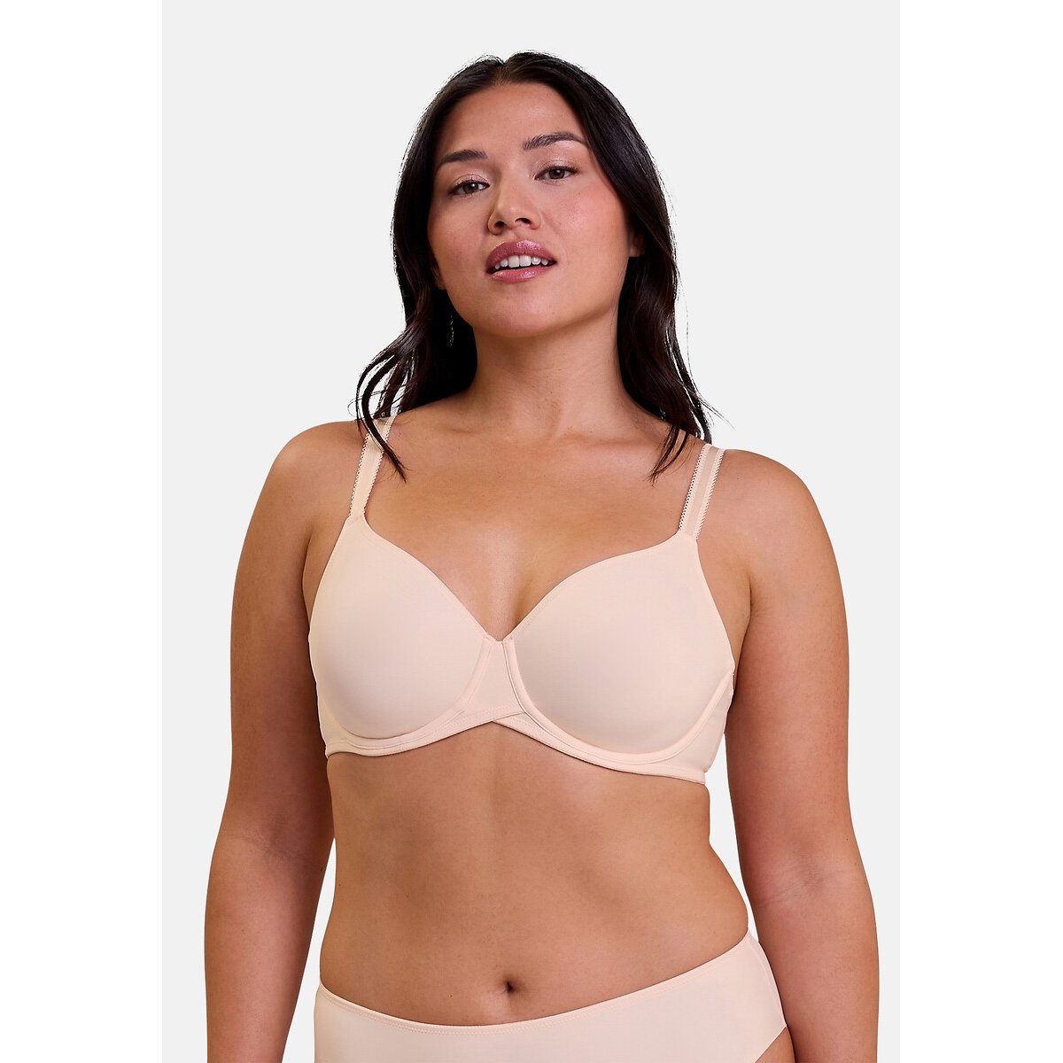 Reggiseno classico con ferretti Sonia champagne, SANS COMPLEXE