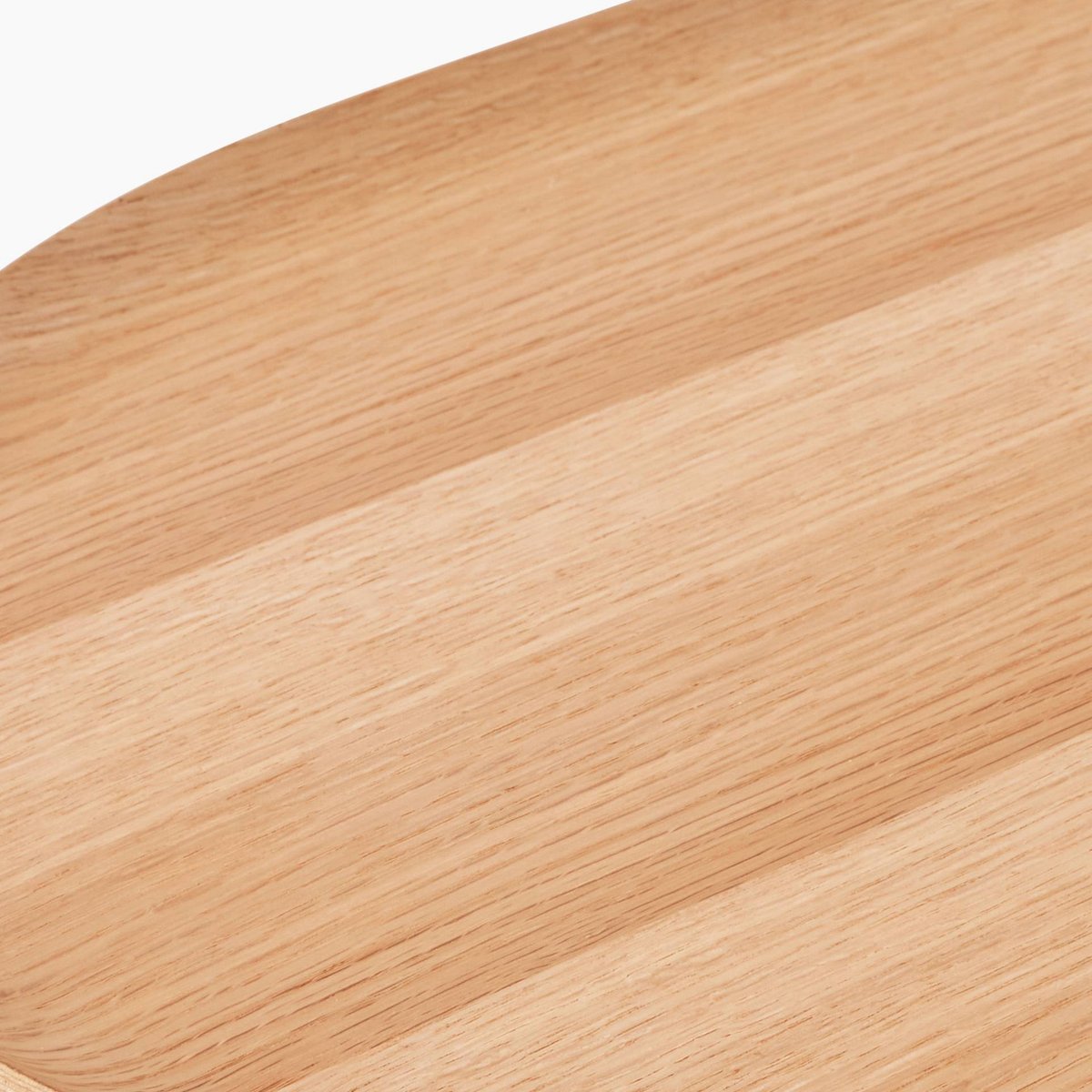 Plateau ovale, 40cm naturel, MONOPRIX