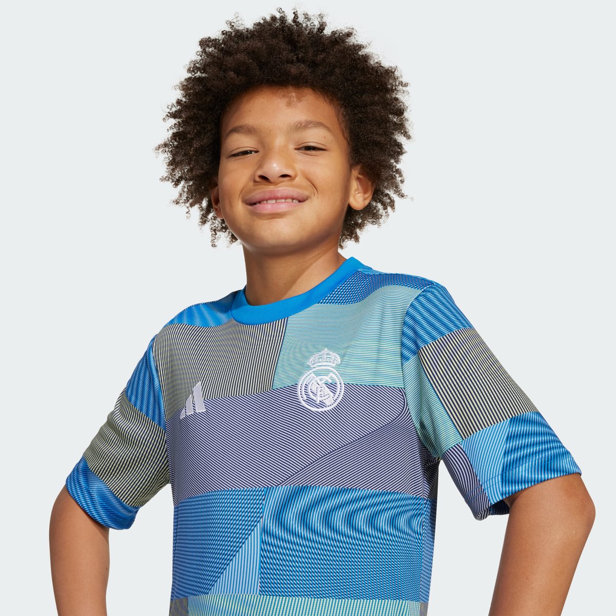 Maillot D'échauffement Real Madrid 25/26 Enfants Maillot D'échauffement Real Madrid 25/26 Enfants blue bird, adidas Performance