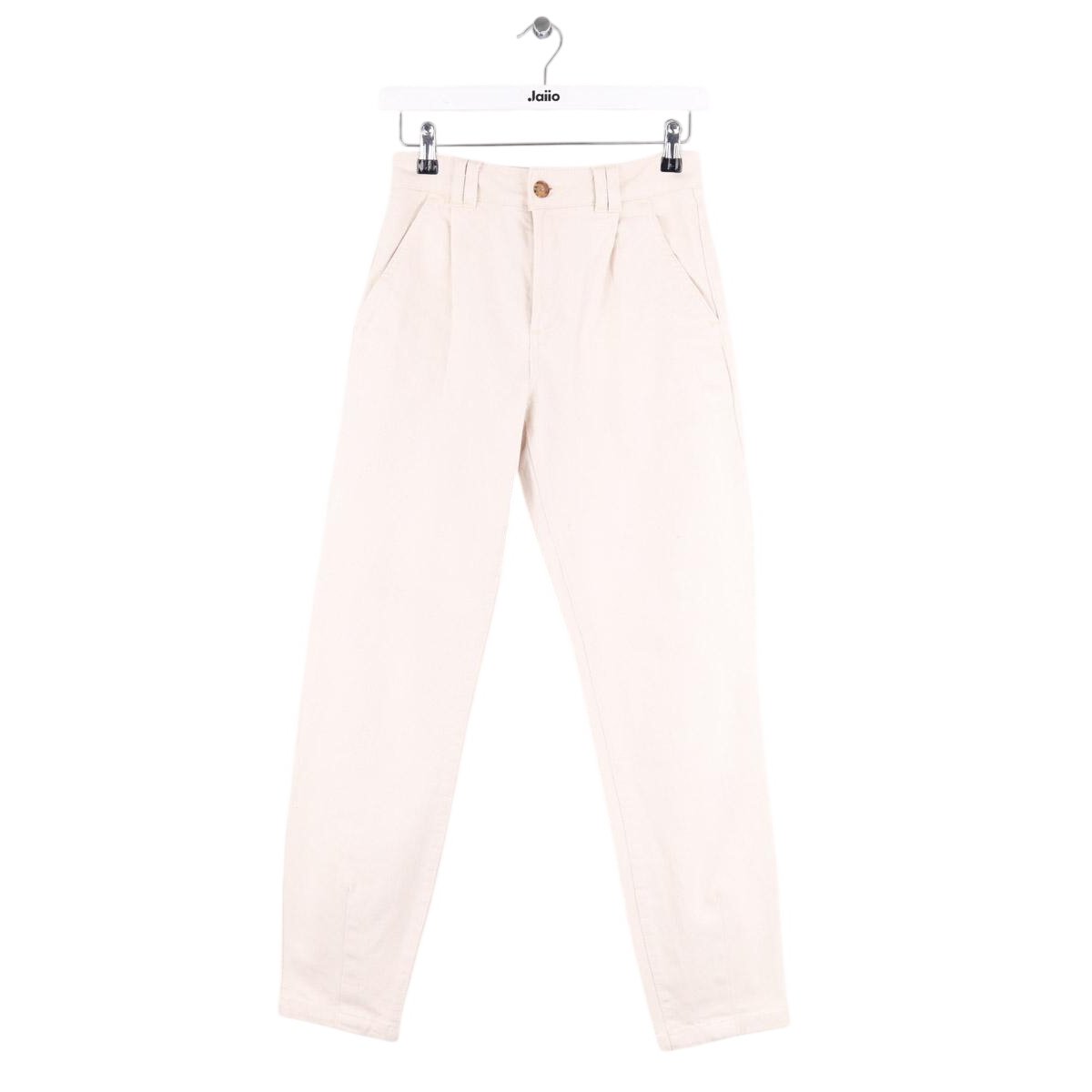 Jean droit - Très Bon État beige, SEZANE