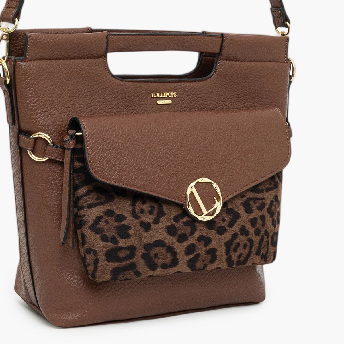 Sac Seau Tim cognac,doré, LOLLIPOPS