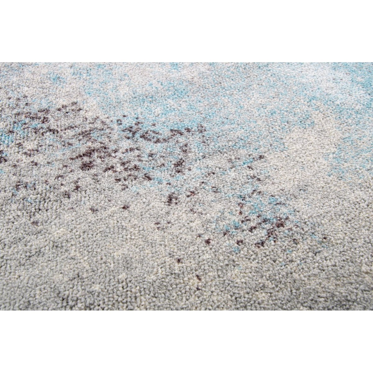 Tapis salon imprimé Magdalena en polyester gris multicolore, GINO FALCONE