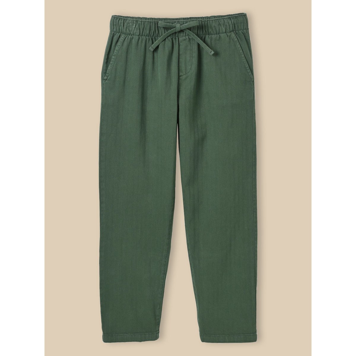 Pantalon chevrons vert, CYRILLUS