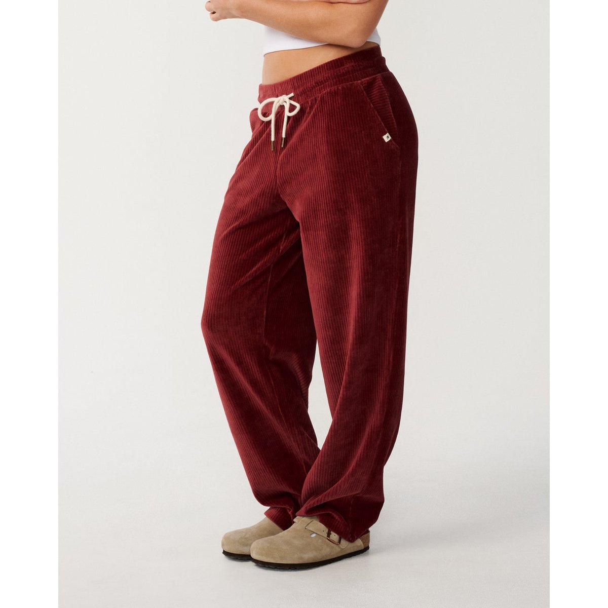 Pantalon de sport COSY dark plum, RIP CURL