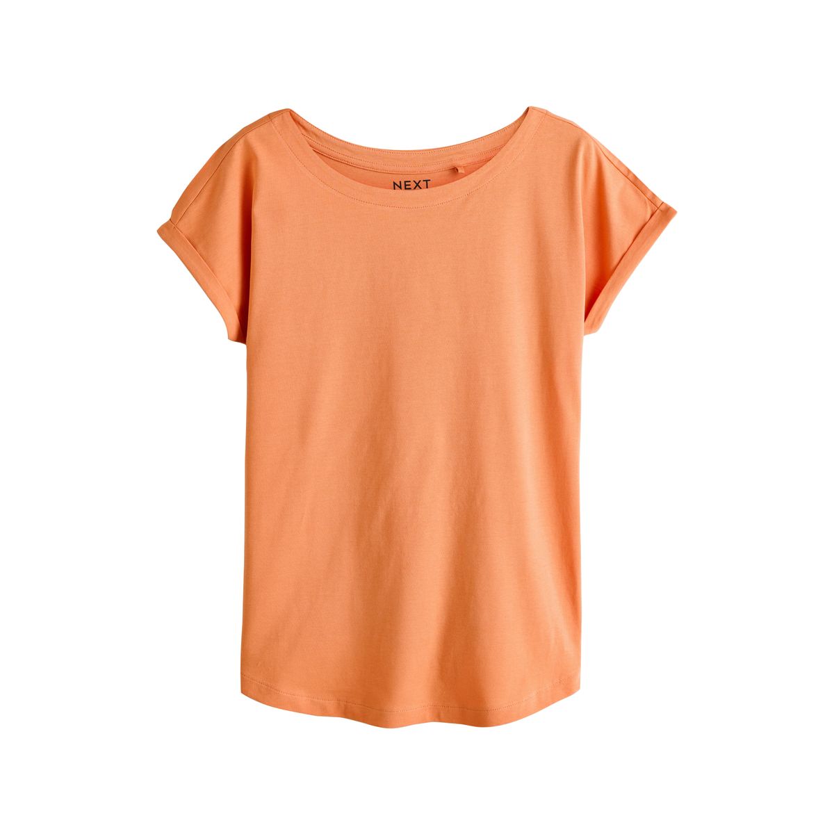 T-shirt à mancherons et col v, lot de 5 marron/orange/jaune/blanc, NEXT