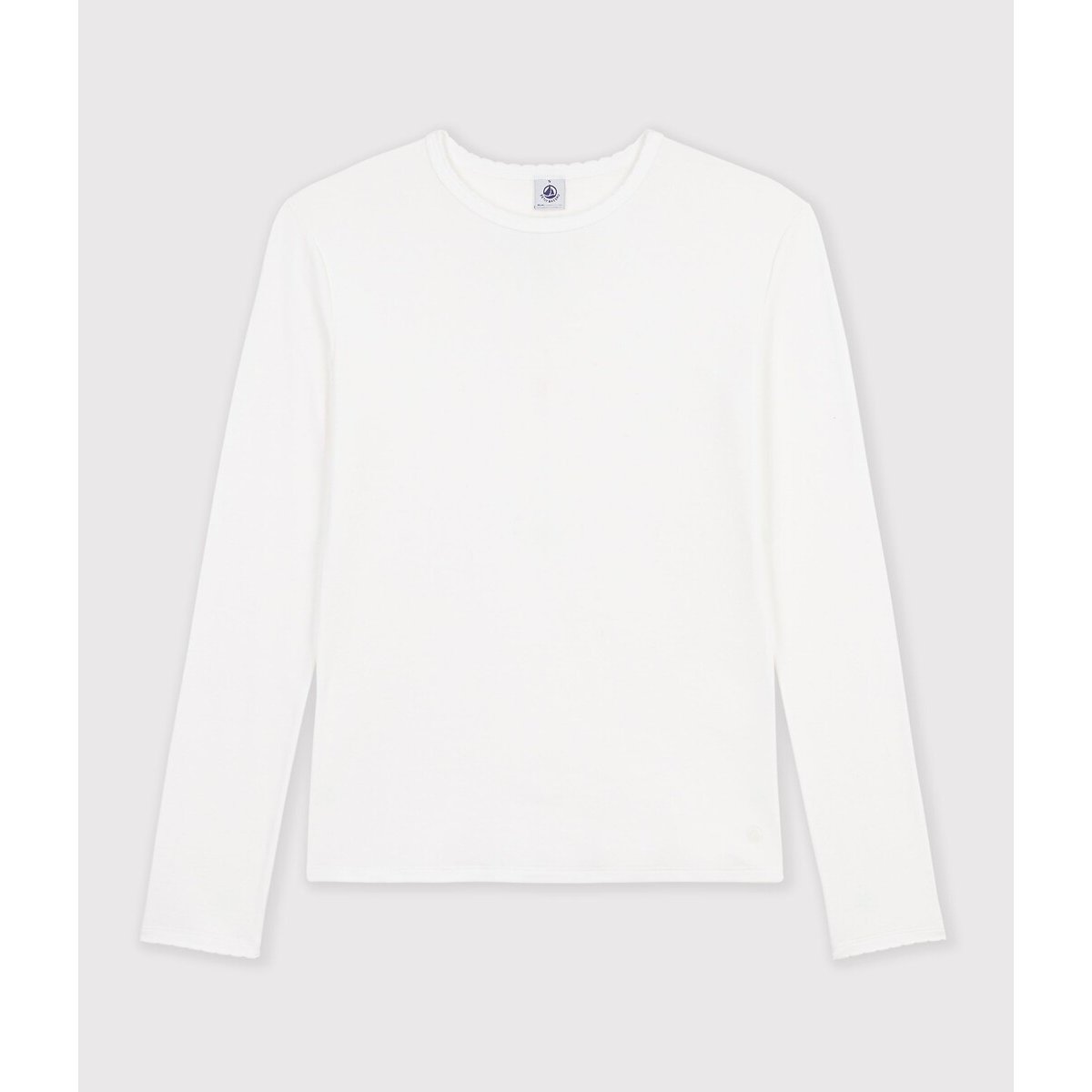 Iconic Cocotte Long Sleeve T-Shirt white, PETIT BATEAU