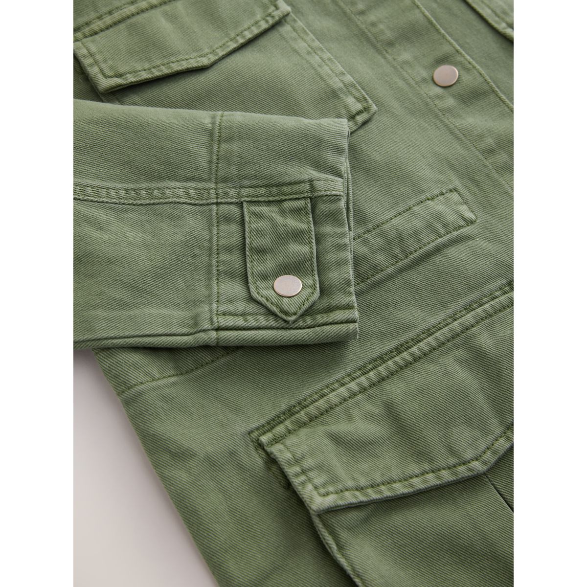 Veste en coton style militaire kaki, NEXT
