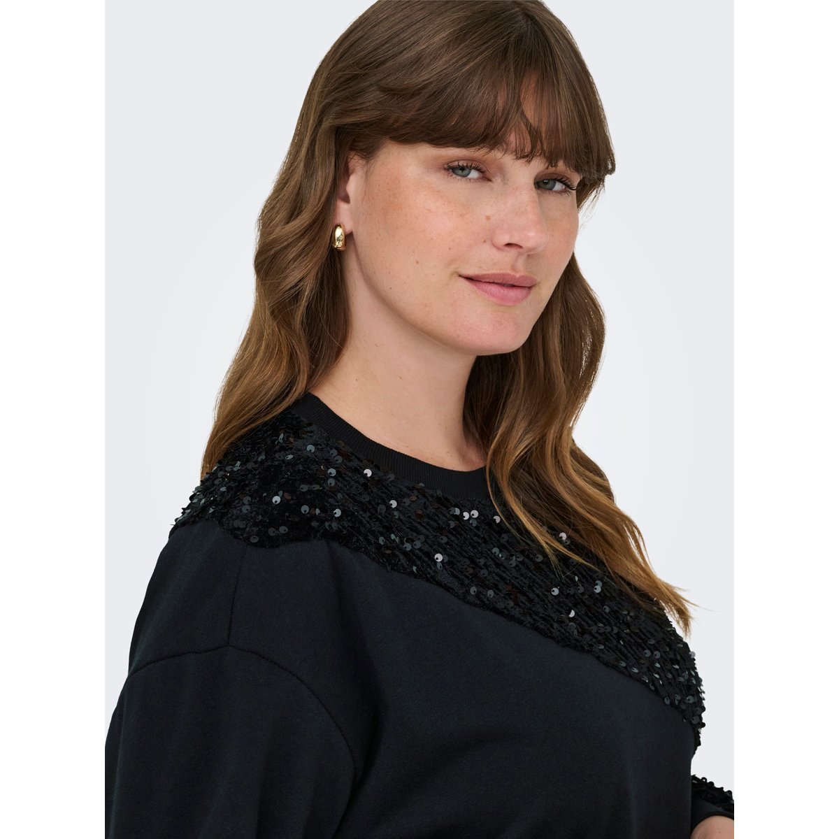 Robe Molletonnée noire - black, ONLY CARMAKOMA