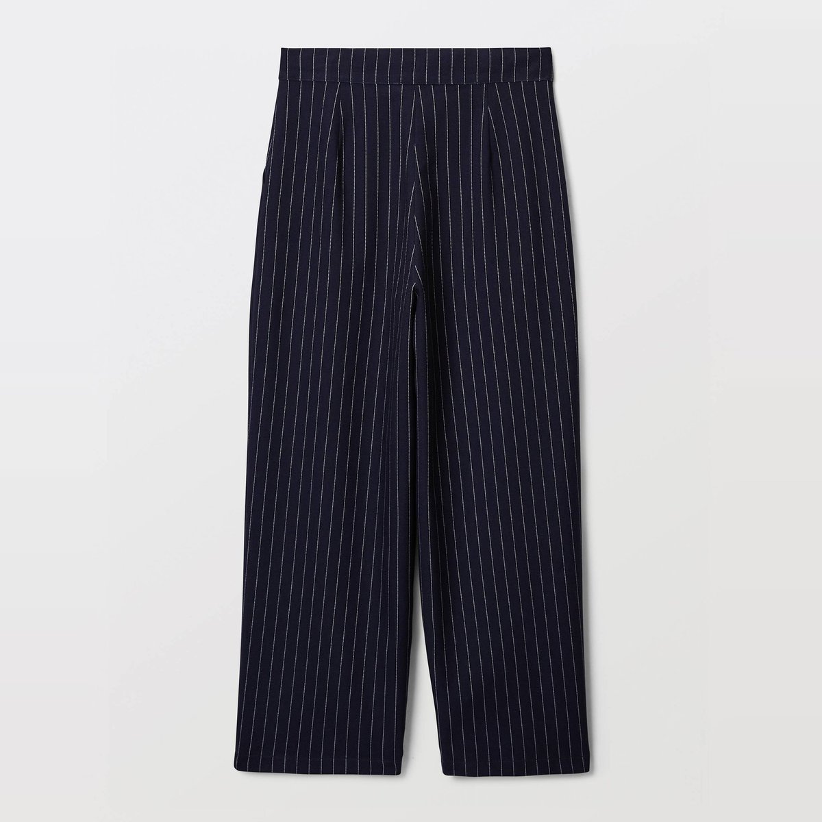 Pantalon rayé costume marine, MONOPRIX