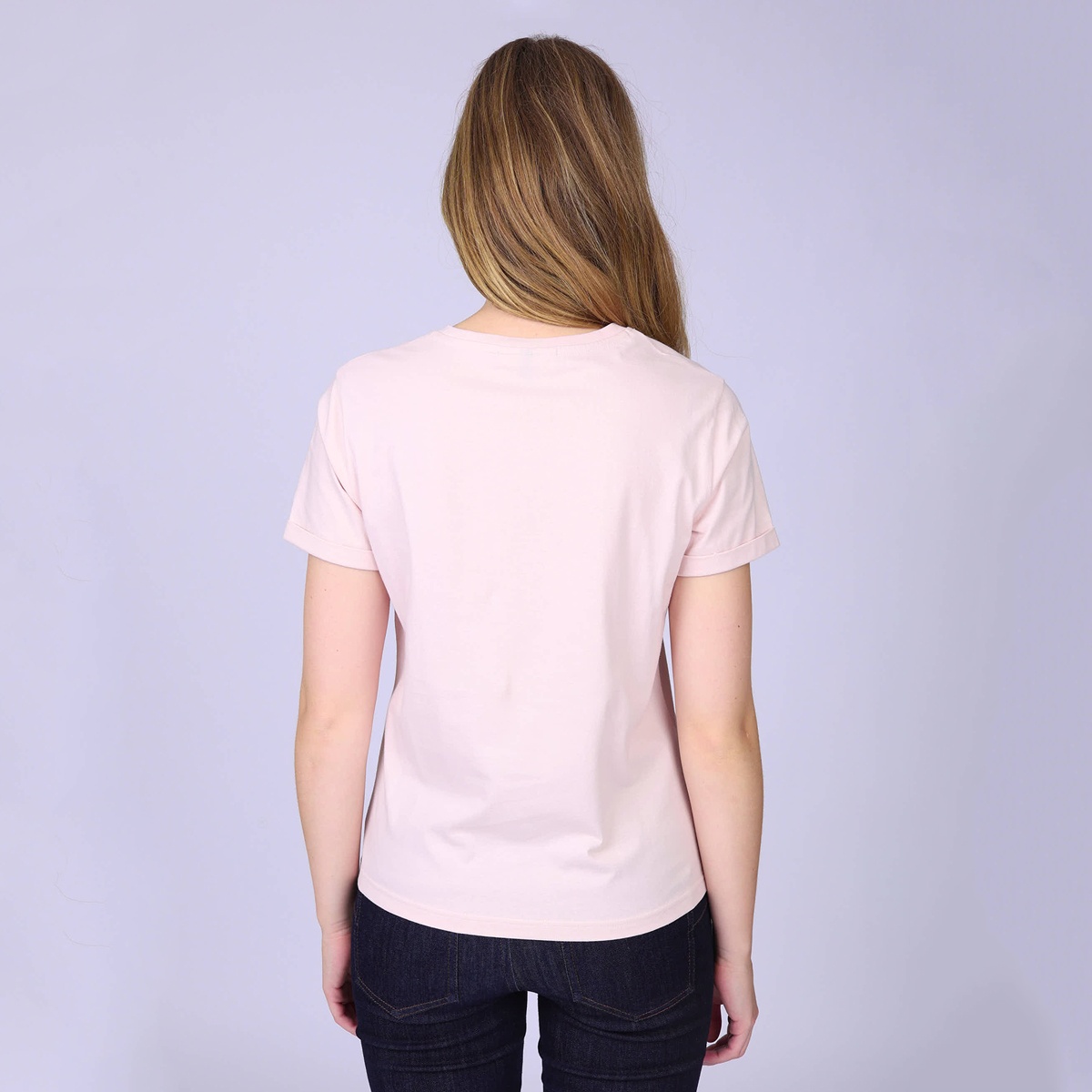T-shirt Flowers mauve, MISE AU GREEN