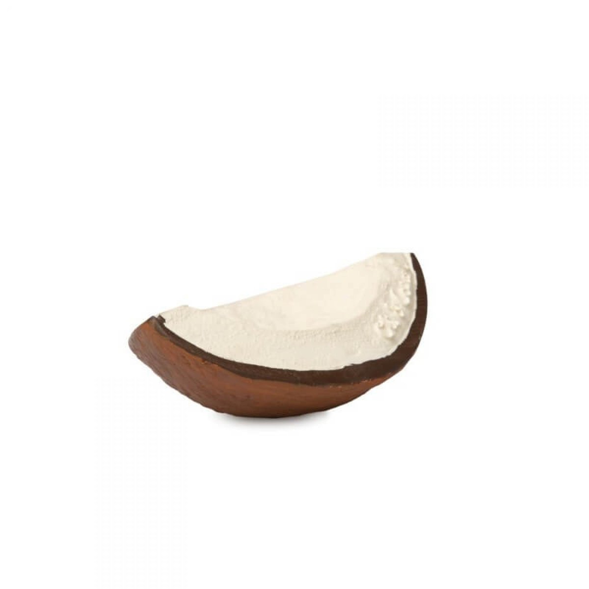 Jouet de dentition blanc, marron, OLI & CAROL