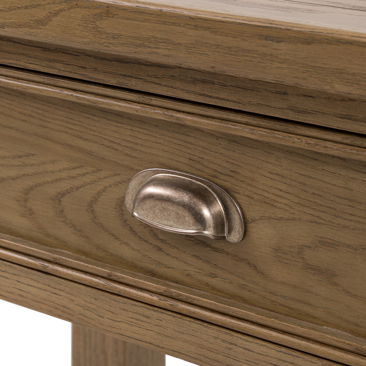 Toledo Oak 2 Drawer Console Table natural oak, SO'HOME