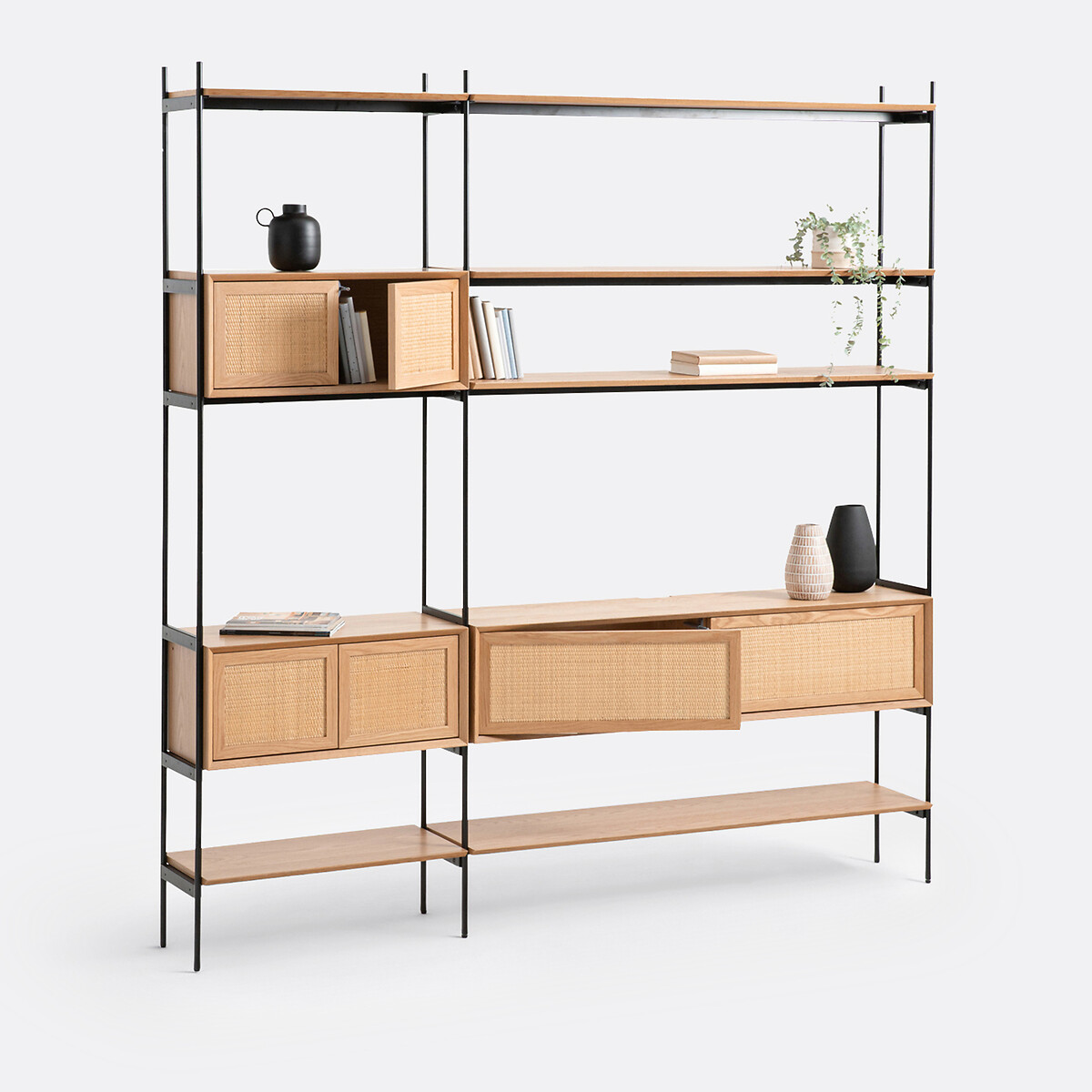 Caisson module de rangement 70 cm, étagère Gipey coloris chêne, LA REDOUTE INTERIEURS