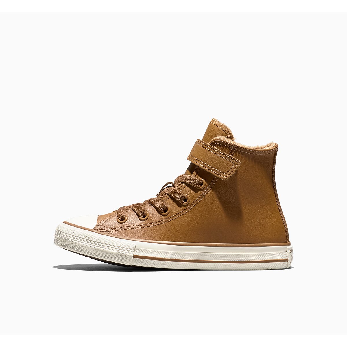 Baskets en cuir CHUCK TAYLOR ALL STAR 1V HI WEATHERIZED noisette, CONVERSE