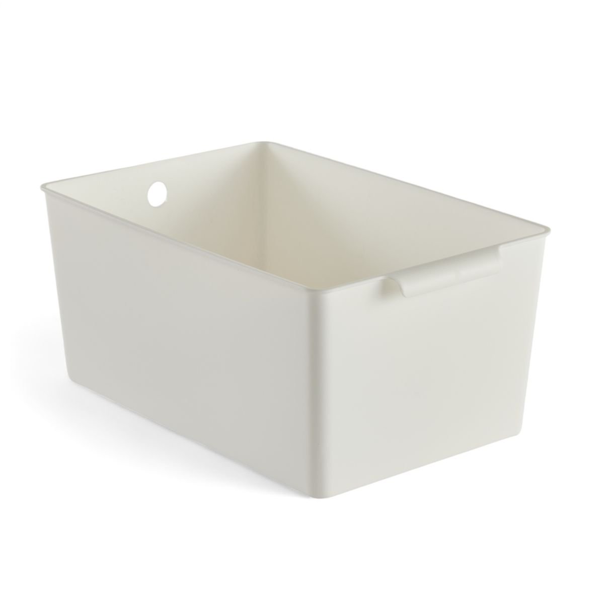 Panier de rangement plastique EQUIPMENT blanc, UTILITY