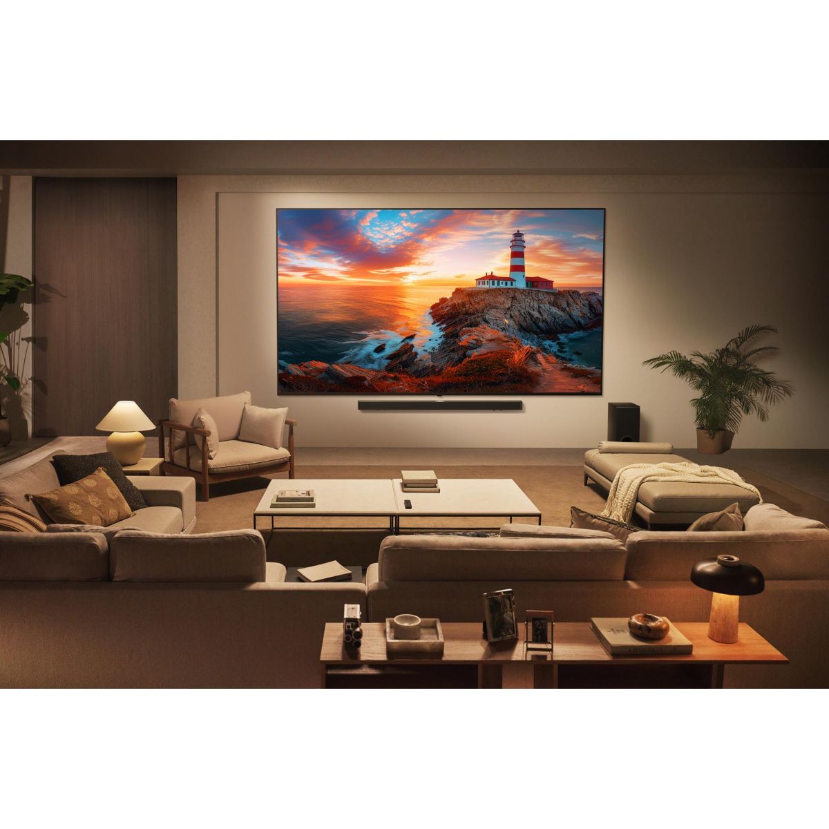 TV LED 55QNED86A (2025) 55" (139 cm) 4K Ultra HD - 120Hz, Smart TV couleur unique, LG