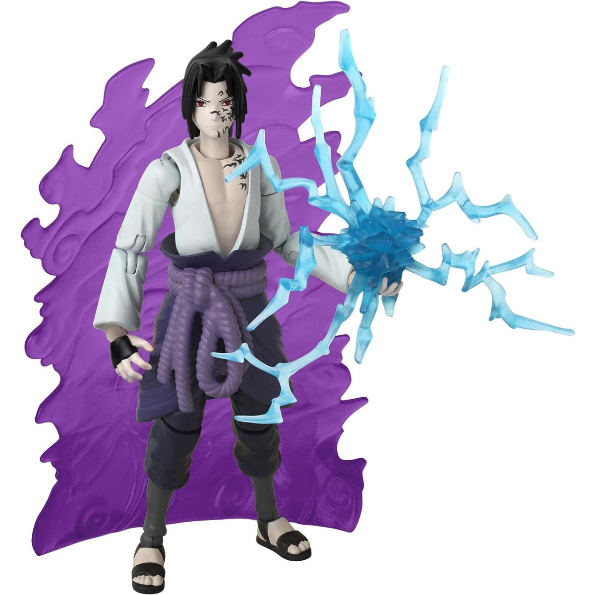 Figurine sasuke - anime heroes beyo violet, BANDAI