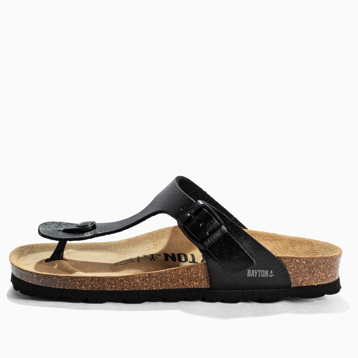 Tongs MERCURE noir, BAYTON