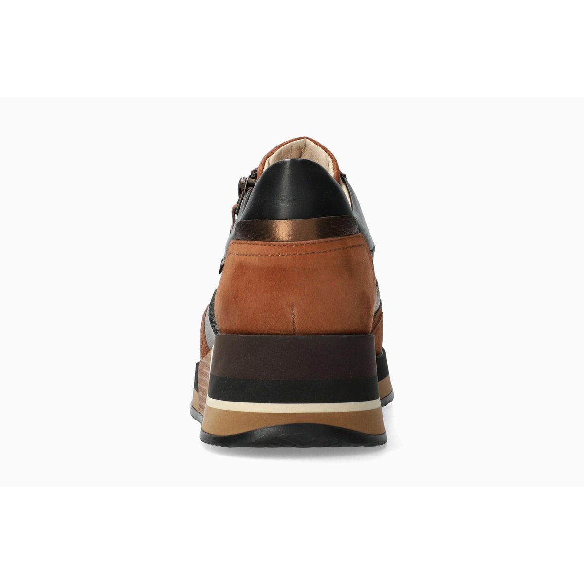 Baskets en cuir OLIMPIA marron hazelnut 5,5, MEPHISTO