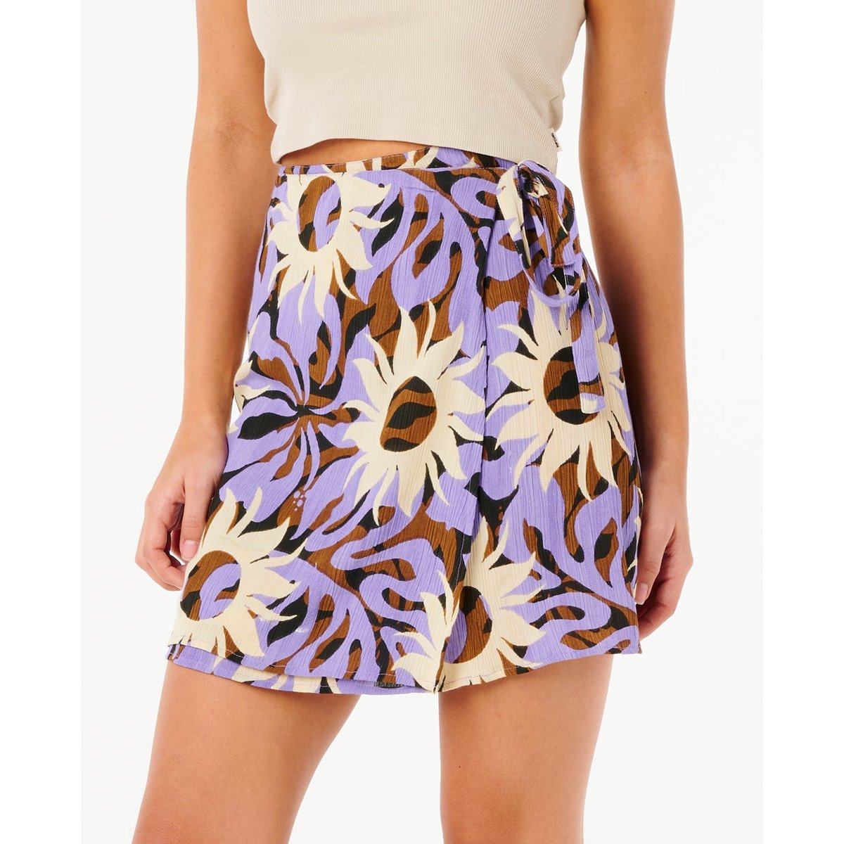Chemise SUN DRENCHED MINI WRAP SKIRT multi, RIP CURL