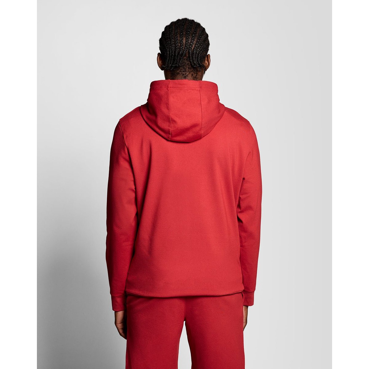 Sweat à capuche Sports léger rouge grenat, LYLE & SCOTT