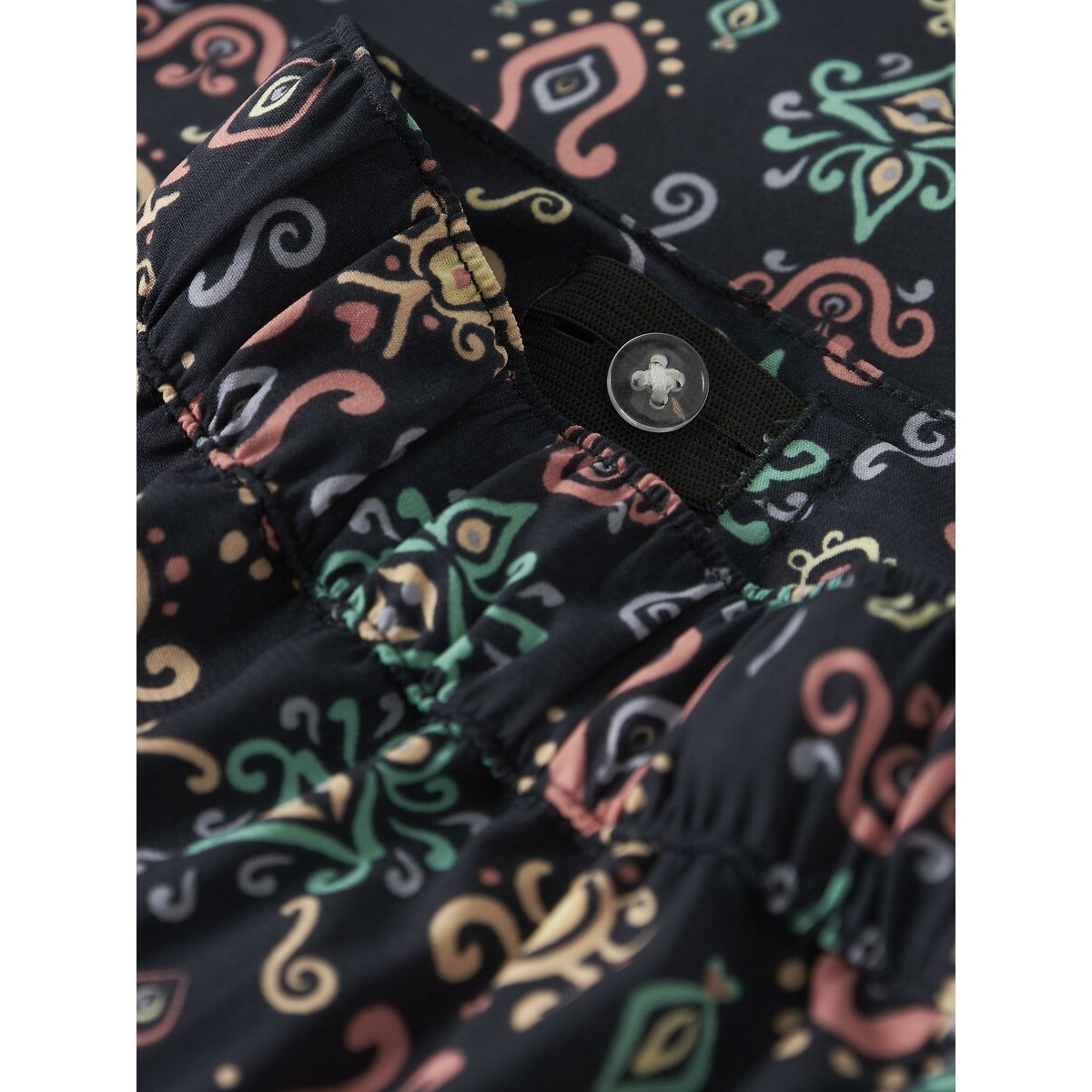 Printed Loose Fit Trousers star print/navy background, NAME IT