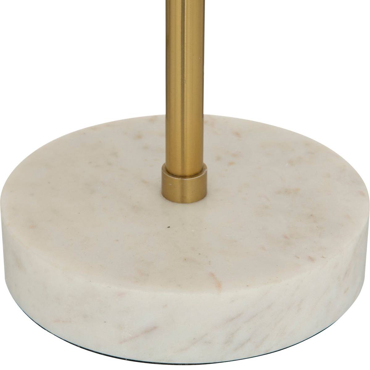 Lampe en marbre et métal doré LILIO doré, ATMOSPHERA