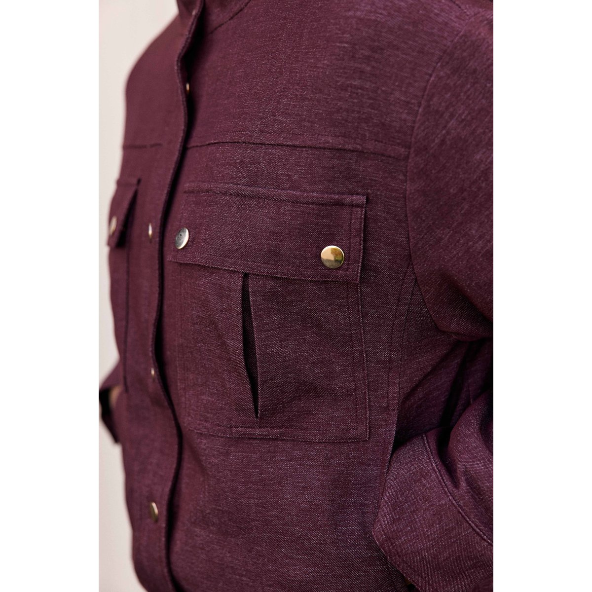 VESTE uni VESKY 55-bordeaux, LA PETITE ETOILE