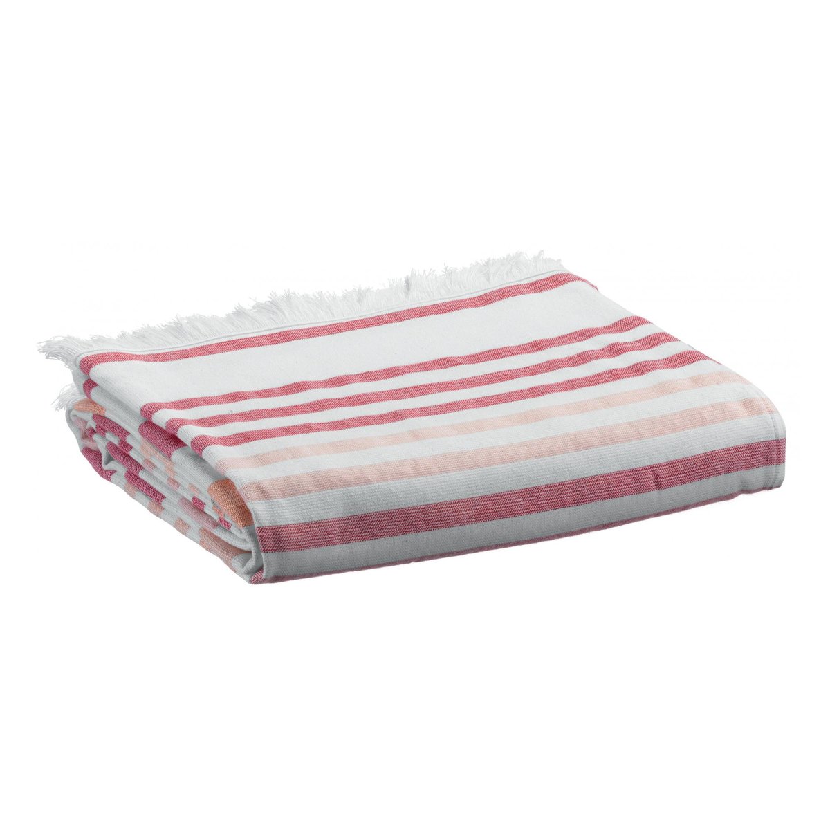 Drap hammam recyclé Samoa brique, VIVARAISE