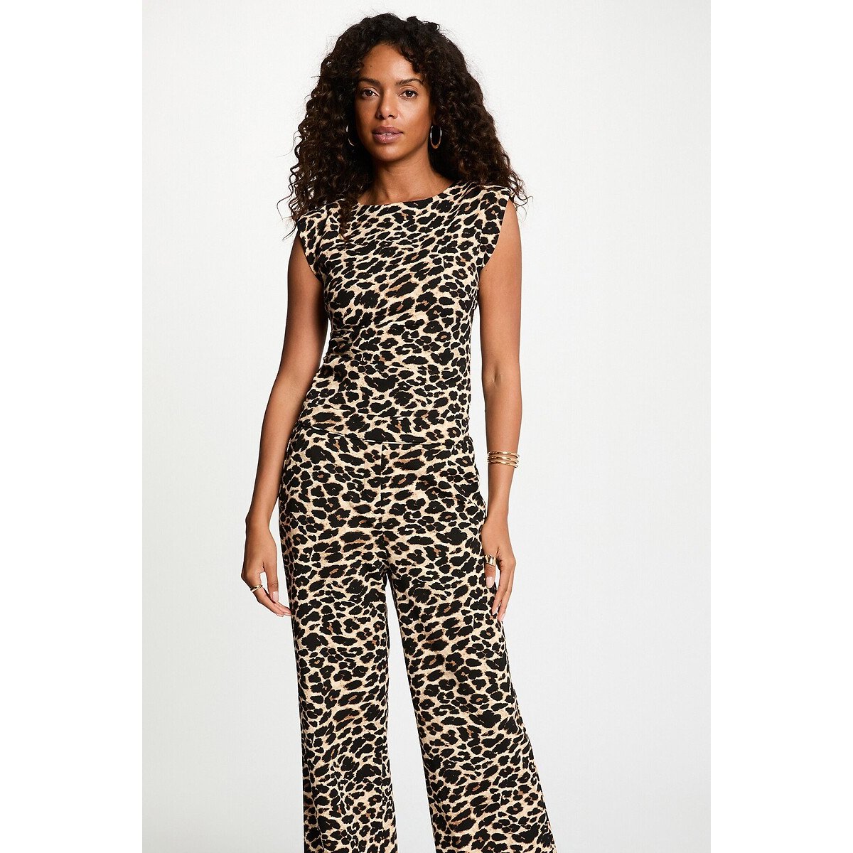 Leopard Print T-Shirt leopard print, MORGAN