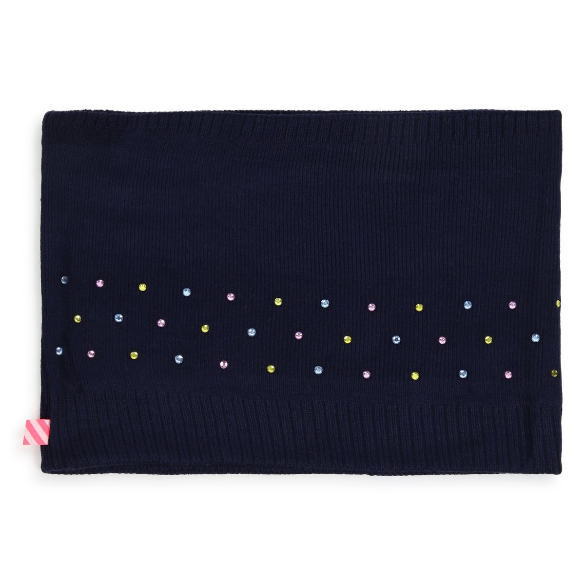 Tour de cou à strass indigo blue, BILLIEBLUSH