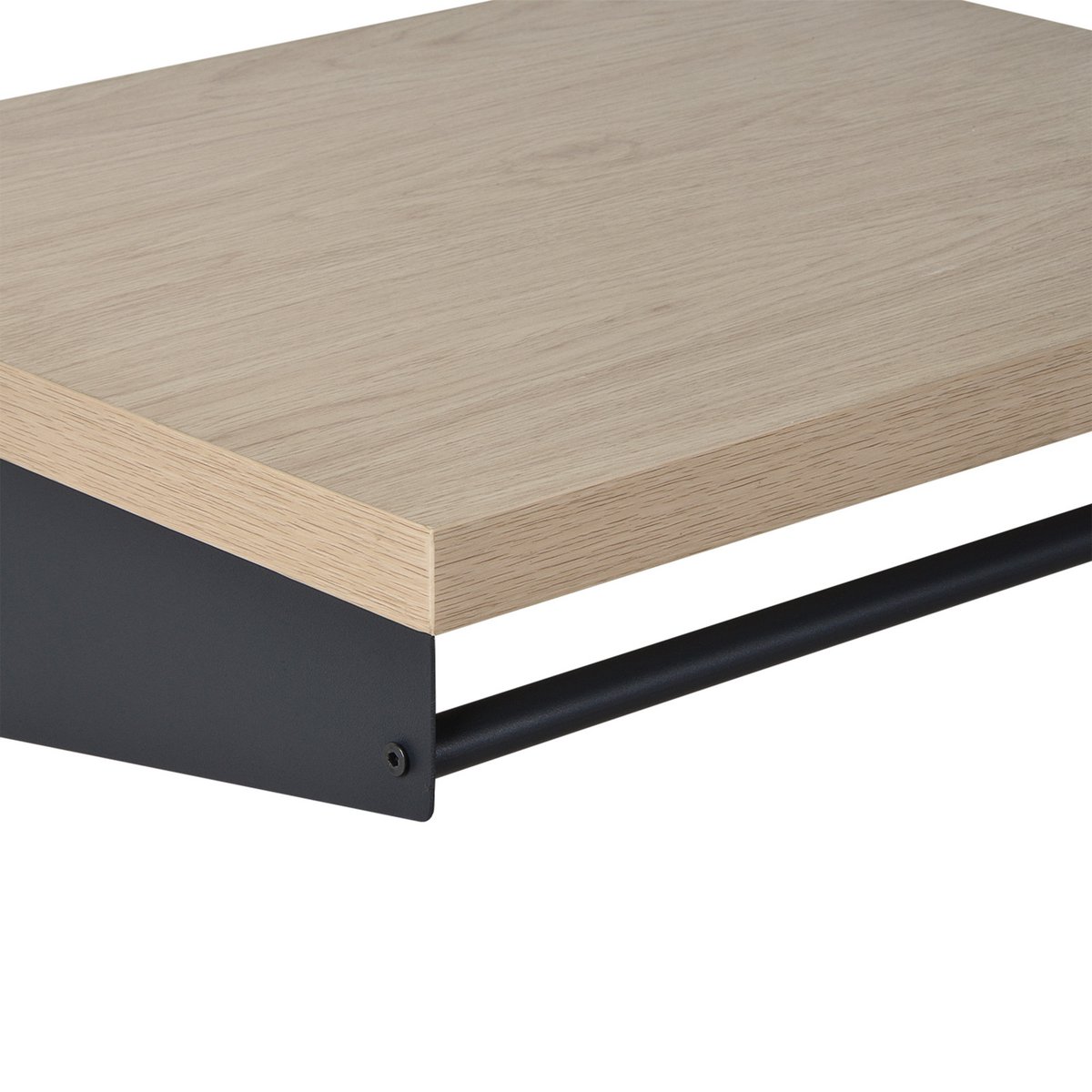 Structure métal porte serviette simple WILL noir, MOB IN