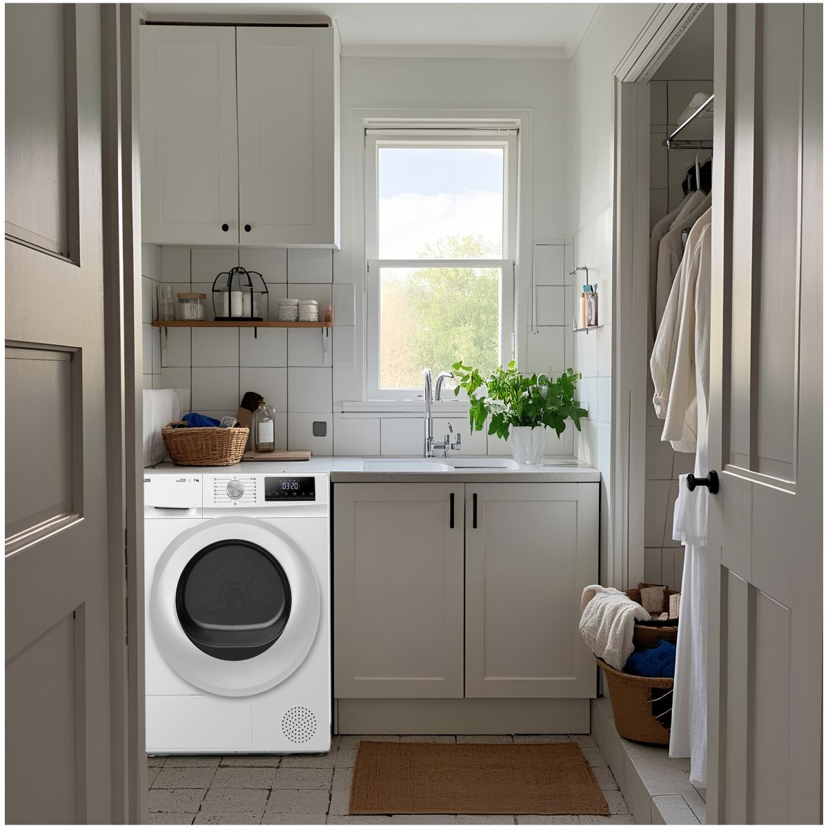Sèche linge pompe à chaleur SLHP7-L6b couleur unique, LISTO