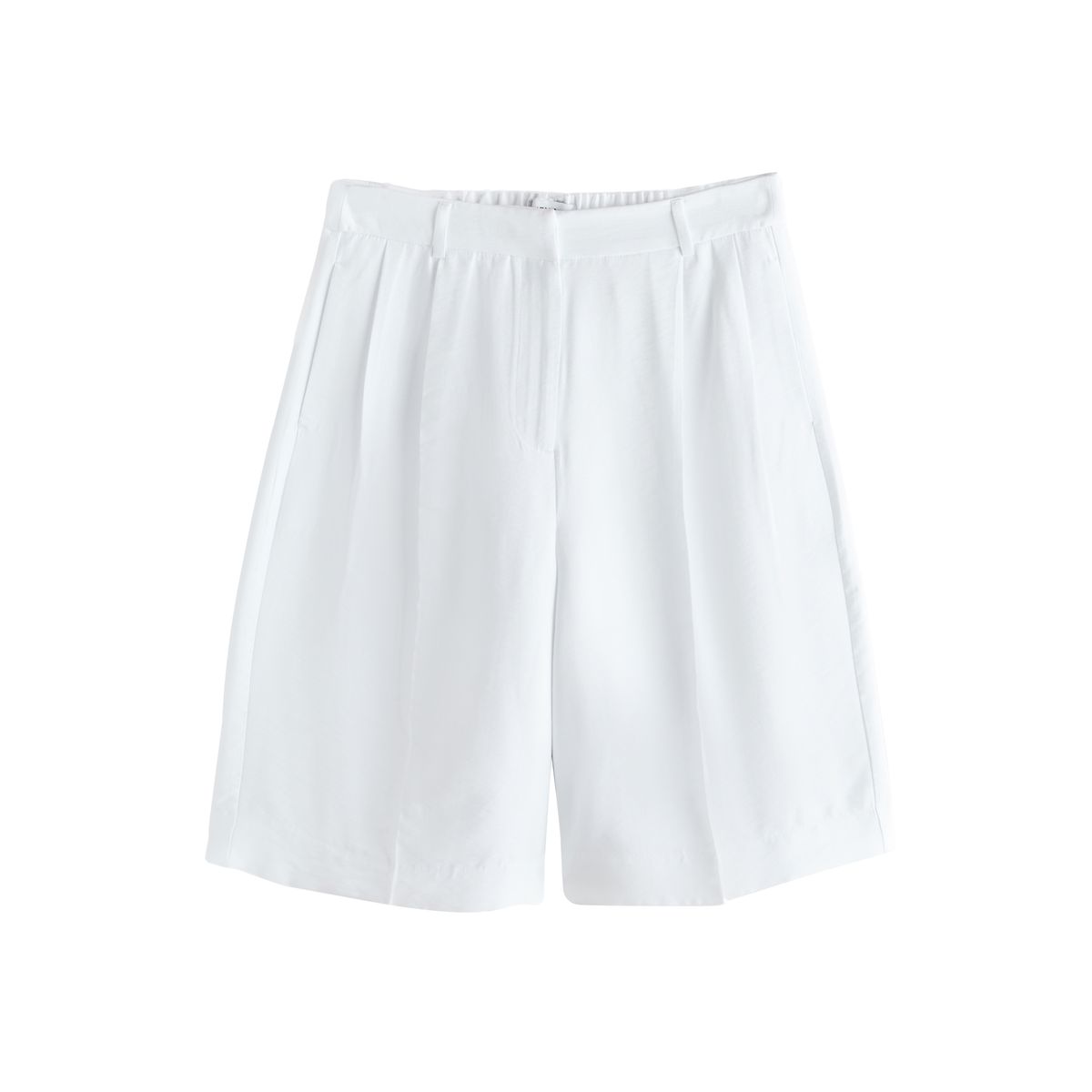 Bermuda ajusté blanc, NEXT