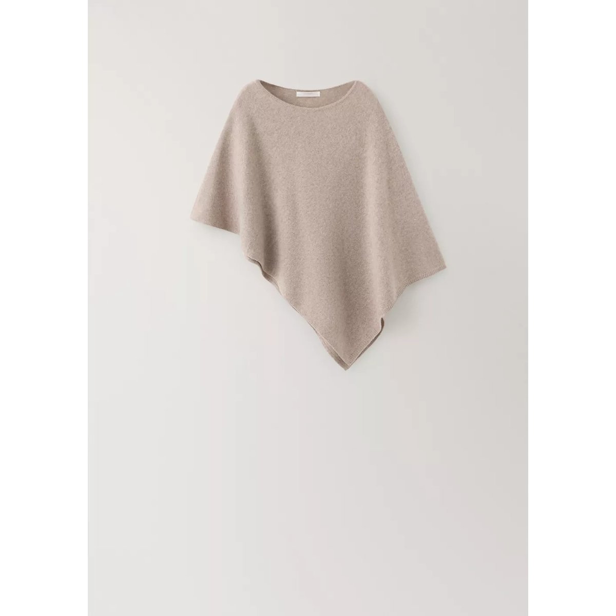 Cape 100 % cachemire beige, MANGO