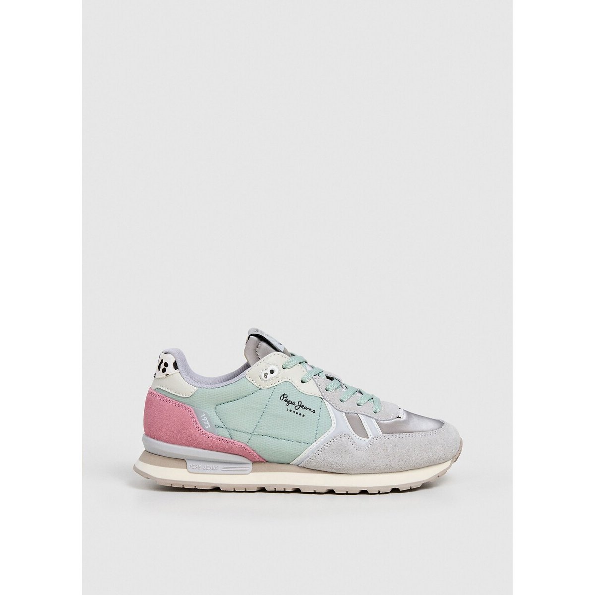 Baskets Brit Glen gris, PEPE JEANS
