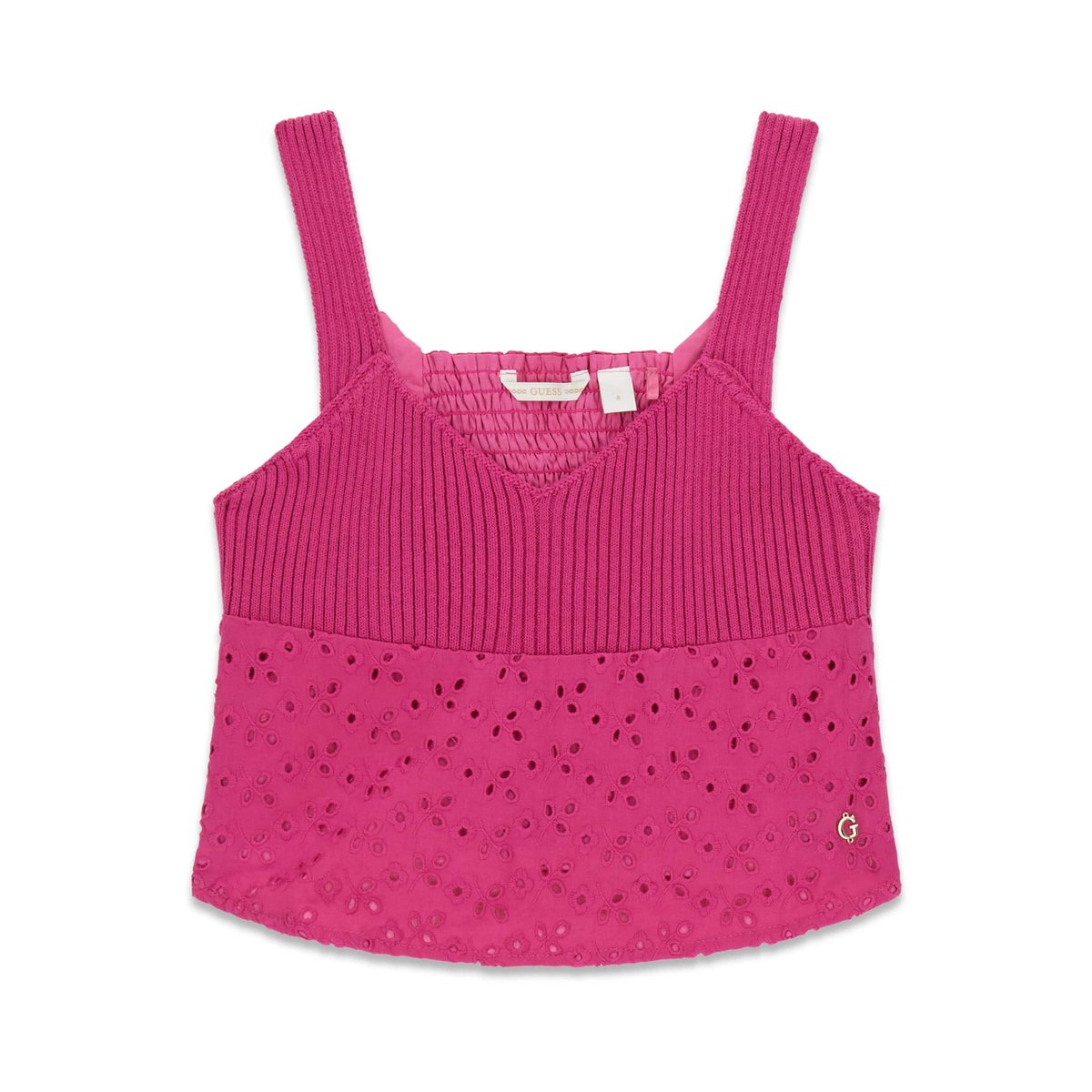 Top À Œillets fuchsia, GUESS KIDS