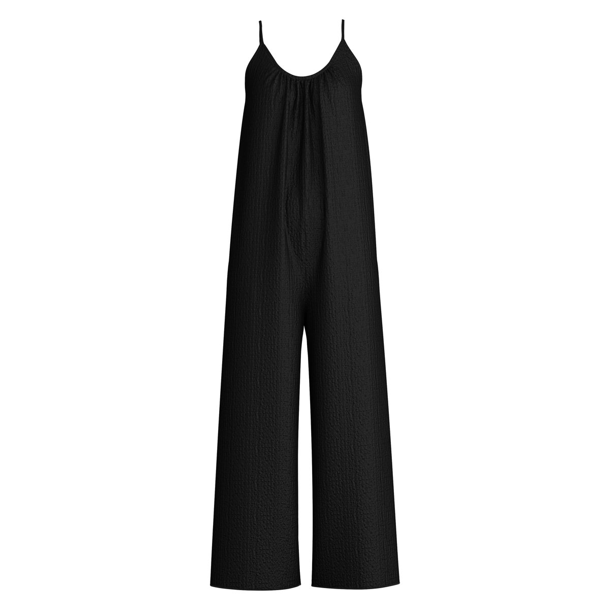 Combinaison à bretelles Coton FAVOURITES LAYERING noir, CALIDA