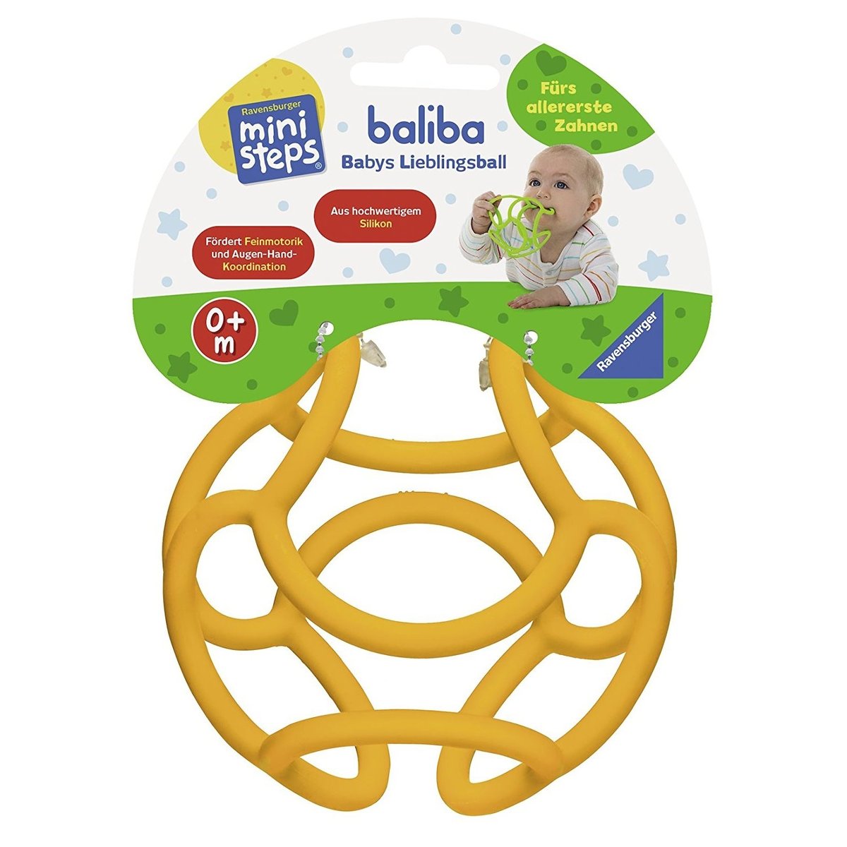 Baliba Babys La Balle Favorite jaune, RAVENSBURGER
