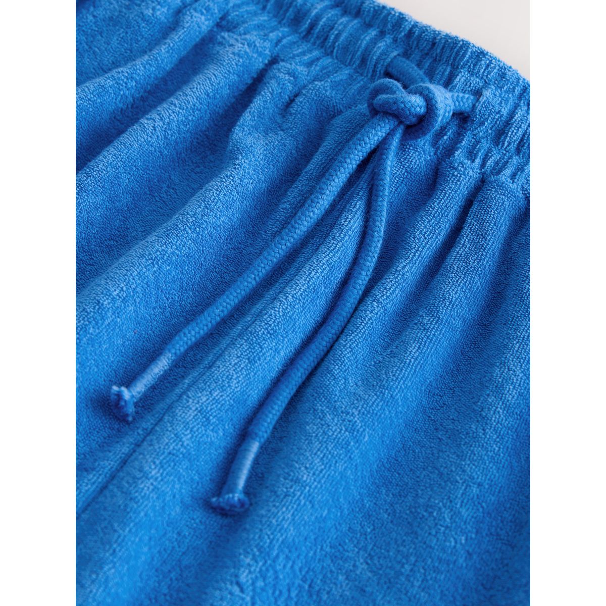 Short en tissu éponge bleu cobalt, NEXT