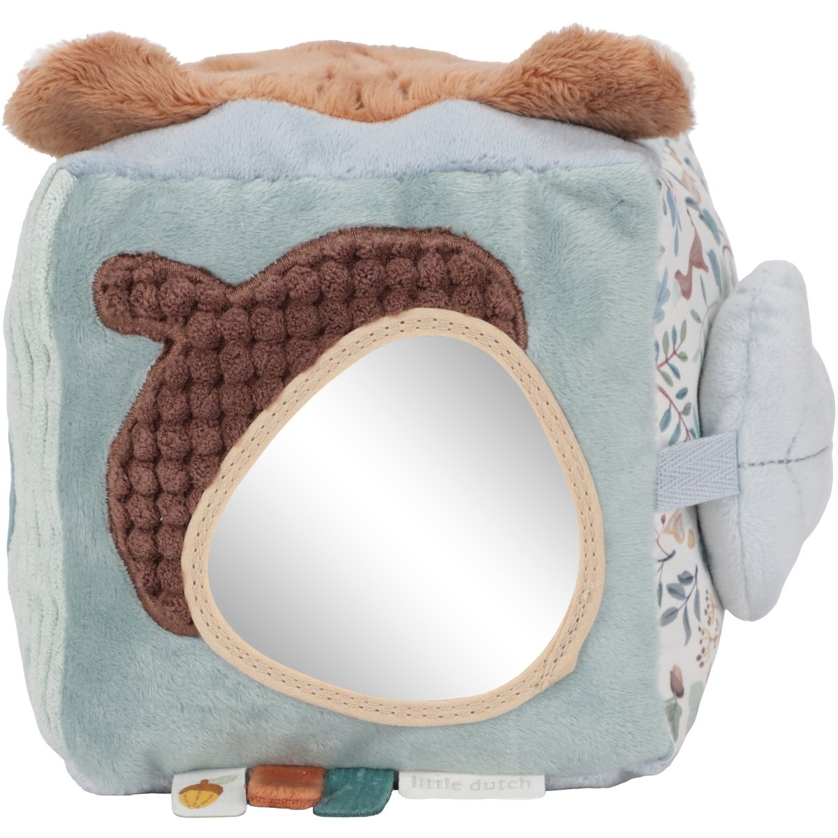 Cube d'activités bleu, beige, multicolore, marron, LITTLE DUTCH