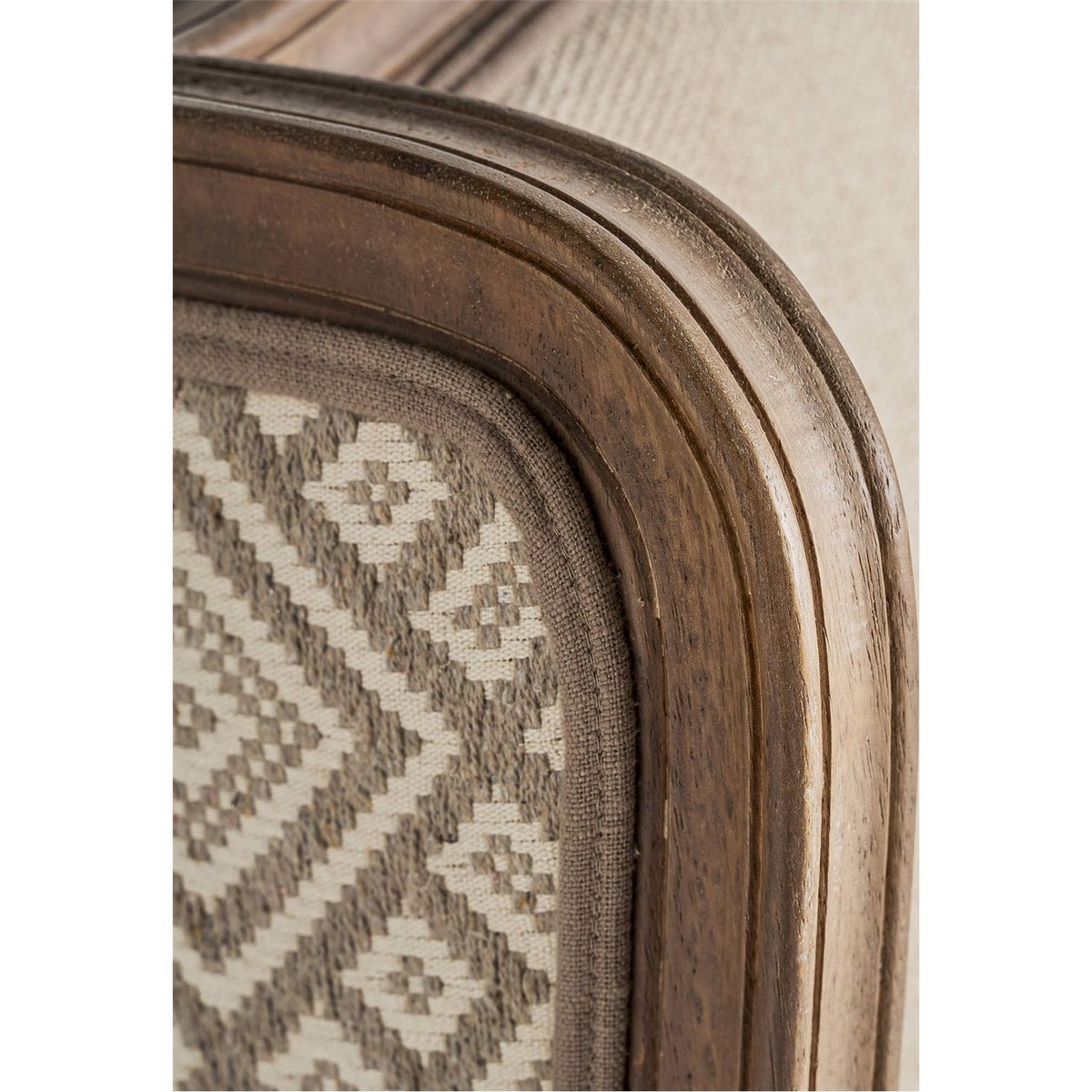 Fauteuil colonial en bois de manguier et fer marron vieilli bois de manguier, RECOLLECTION