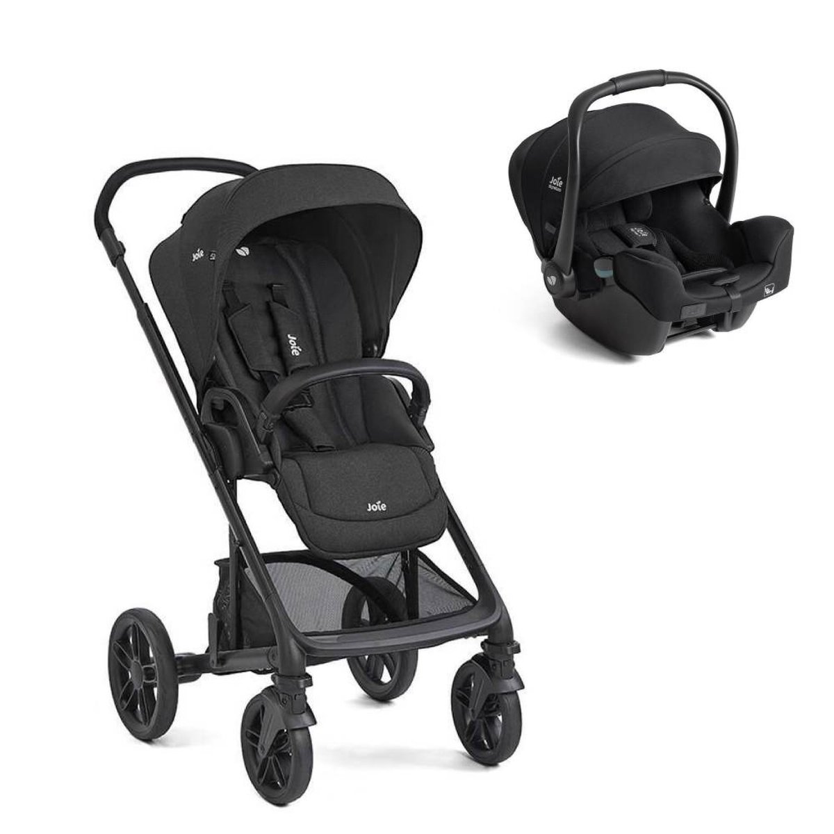Pack poussette duo Chrome 2 + i-Starter noir, JOIE