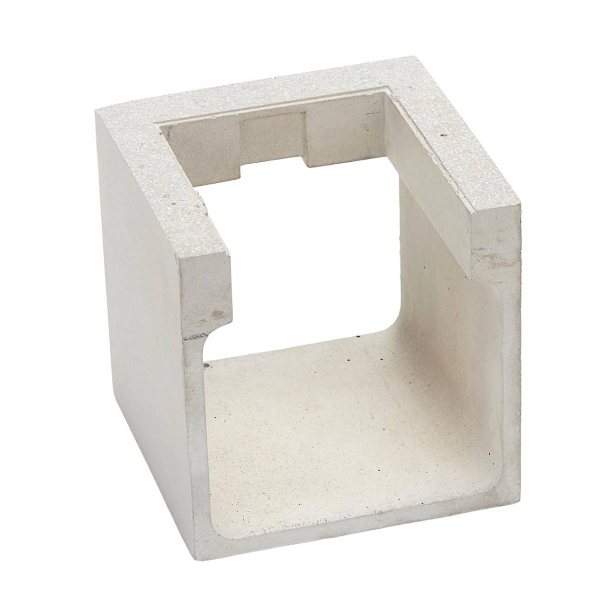 Applique extérieure moderneLED, Riak gris béton, transparent, LUCANDE