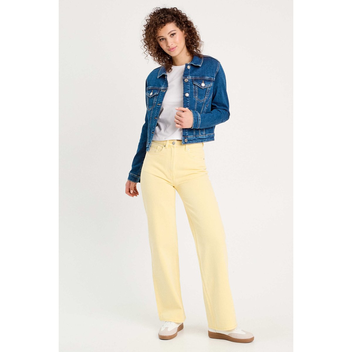 Veste en jean denim stone, CACHE CACHE